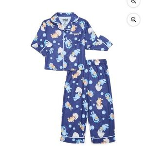 Bluey Toddler Boys or Girls Long sleeve pajama set size 4T